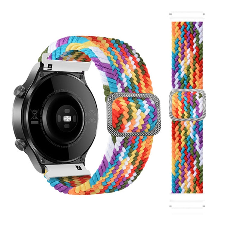 Universal Adjustable Nylon Braided Elasticity Replacement Strap Watchband, 20mm, 22mm