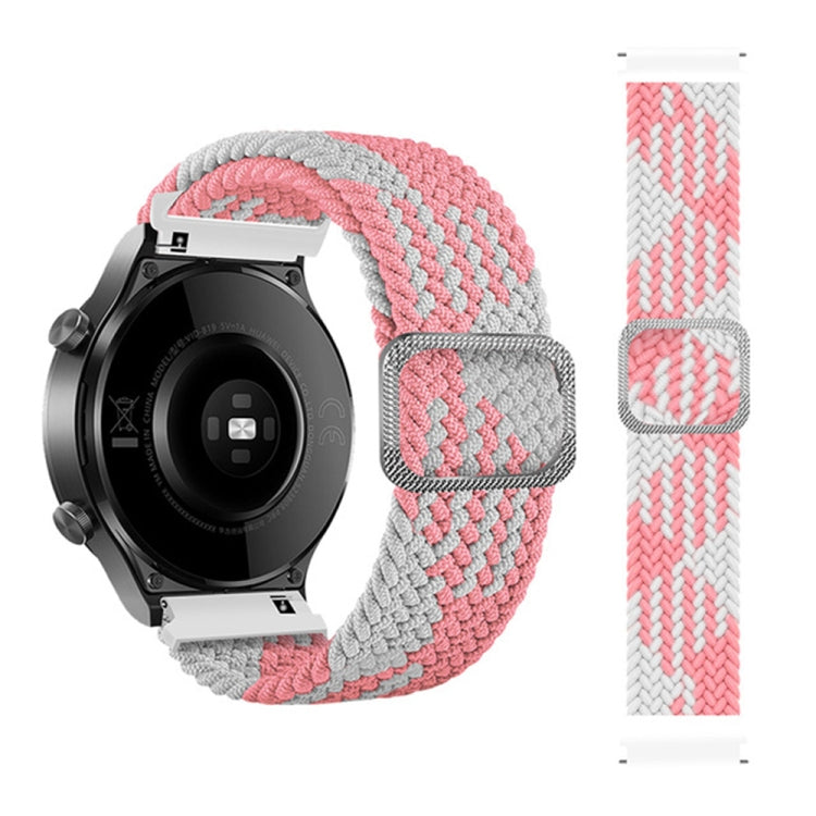 Universal Adjustable Nylon Braided Elasticity Replacement Strap Watchband, 20mm, 22mm