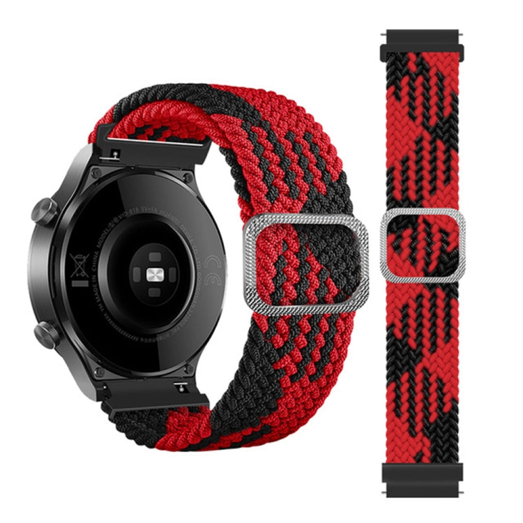 Universal Adjustable Nylon Braided Elasticity Replacement Strap Watchband, 20mm, 22mm