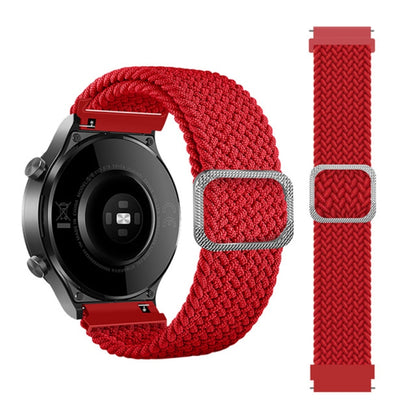 Universal Adjustable Nylon Braided Elasticity Replacement Strap Watchband, 20mm, 22mm
