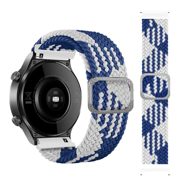 Universal Adjustable Nylon Braided Elasticity Replacement Strap Watchband, 20mm, 22mm