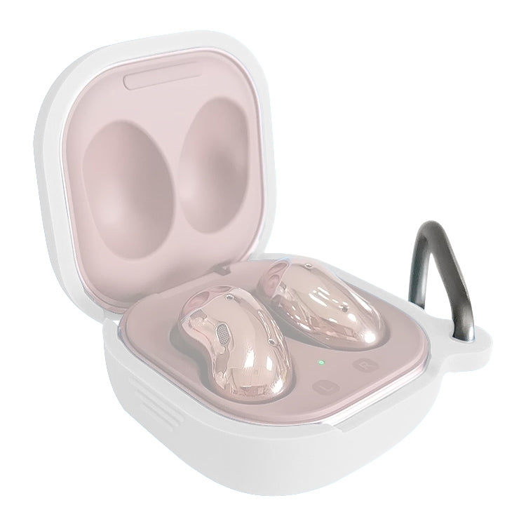 For Samsung Galaxy Buds Live / Pro Bluetooth Earphone Silicone Protective Case with Hook