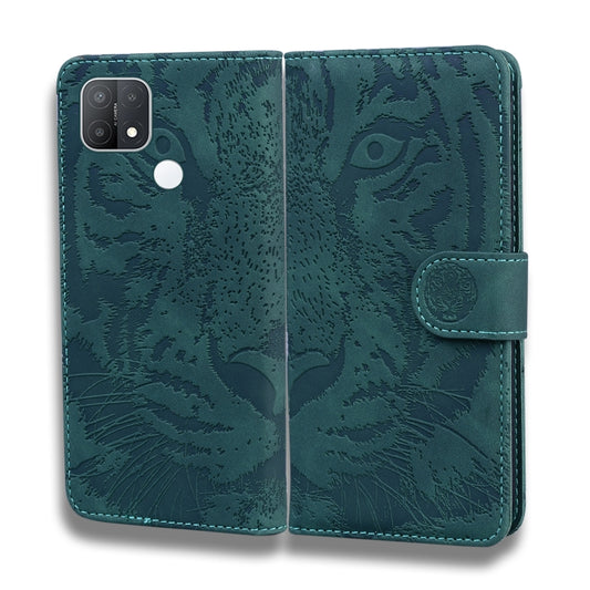 Tiger Embossing Pattern Horizontal Flip Leather Case with Holder & Card Slots & Wallet, For OPPO A15 / A15S, For OPPO A55 5G / A54 4G, For OPPO Realme V11 5G, For OPPO A74 4G / F19 4G, For OPPO A92S / Reno4 Z 5G, For OPPO A94 4G / F19 Pro              ...