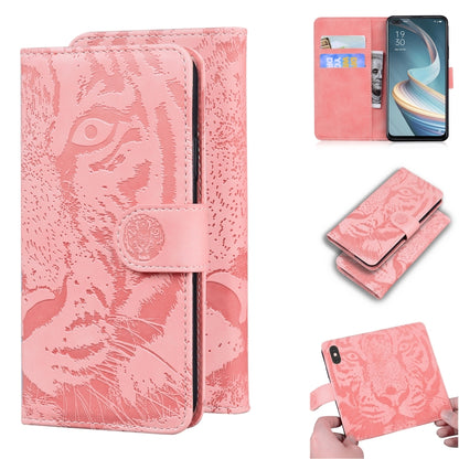 Tiger Embossing Pattern Horizontal Flip Leather Case with Holder & Card Slots & Wallet, For OPPO A15 / A15S, For OPPO A55 5G / A54 4G, For OPPO Realme V11 5G, For OPPO A74 4G / F19 4G, For OPPO A92S / Reno4 Z 5G, For OPPO A94 4G / F19 Pro              ...