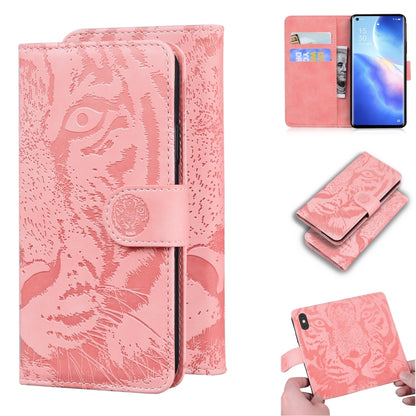 Tiger Embossing Pattern Horizontal Flip Leather Case with Holder & Card Slots & Wallet, For OPPO A15 / A15S, For OPPO A55 5G / A54 4G, For OPPO Realme V11 5G, For OPPO A74 4G / F19 4G, For OPPO A92S / Reno4 Z 5G, For OPPO A94 4G / F19 Pro              ...