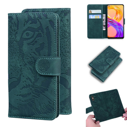 Tiger Embossing Pattern Horizontal Flip Leather Case with Holder & Card Slots & Wallet, For OPPO A15 / A15S, For OPPO A55 5G / A54 4G, For OPPO Realme V11 5G, For OPPO A74 4G / F19 4G, For OPPO A92S / Reno4 Z 5G, For OPPO A94 4G / F19 Pro              ...