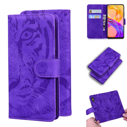 Tiger Embossing Pattern Horizontal Flip Leather Case with Holder & Card Slots & Wallet, For OPPO A15 / A15S, For OPPO A55 5G / A54 4G, For OPPO Realme V11 5G, For OPPO A74 4G / F19 4G, For OPPO A92S / Reno4 Z 5G, For OPPO A94 4G / F19 Pro              ...