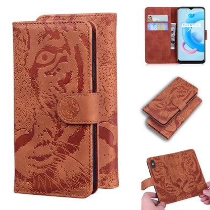 Tiger Embossing Pattern Horizontal Flip Leather Case with Holder & Card Slots & Wallet, For OPPO A15 / A15S, For OPPO A55 5G / A54 4G, For OPPO Realme V11 5G, For OPPO A74 4G / F19 4G, For OPPO A92S / Reno4 Z 5G, For OPPO A94 4G / F19 Pro              ...