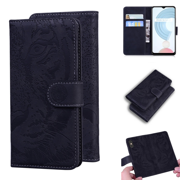 Tiger Embossing Pattern Horizontal Flip Leather Case with Holder & Card Slots & Wallet, For OPPO A15 / A15S, For OPPO A55 5G / A54 4G, For OPPO Realme V11 5G, For OPPO A74 4G / F19 4G, For OPPO A92S / Reno4 Z 5G, For OPPO A94 4G / F19 Pro              ...