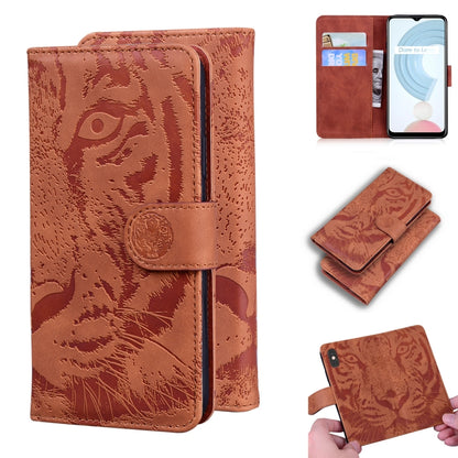 Tiger Embossing Pattern Horizontal Flip Leather Case with Holder & Card Slots & Wallet, For OPPO A15 / A15S, For OPPO A55 5G / A54 4G, For OPPO Realme V11 5G, For OPPO A74 4G / F19 4G, For OPPO A92S / Reno4 Z 5G, For OPPO A94 4G / F19 Pro              ...