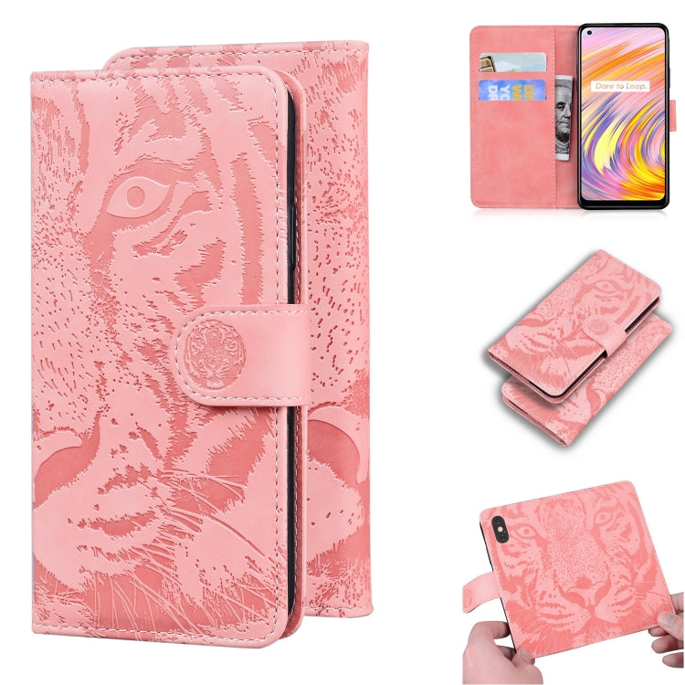 Tiger Embossing Pattern Horizontal Flip Leather Case with Holder & Card Slots & Wallet, For OPPO A15 / A15S, For OPPO A55 5G / A54 4G, For OPPO Realme V11 5G, For OPPO A74 4G / F19 4G, For OPPO A92S / Reno4 Z 5G, For OPPO A94 4G / F19 Pro              ...