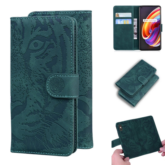 Tiger Embossing Pattern Horizontal Flip Leather Case with Holder & Card Slots & Wallet, For OPPO Realme X7 Pro 5G, For OPPO Reno 5 4G / Reno 5 5G, For OPPO Reno5 K / Find X3 Lite, For OPPO Reno5 Pro 5G, For Xiaomi Redmi K40 / K40 Pro / Poco F3