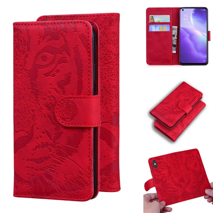 Tiger Embossing Pattern Horizontal Flip Leather Case with Holder & Card Slots & Wallet, For OPPO Realme X7 Pro 5G, For OPPO Reno 5 4G / Reno 5 5G, For OPPO Reno5 K / Find X3 Lite, For OPPO Reno5 Pro 5G, For Xiaomi Redmi K40 / K40 Pro / Poco F3         ...