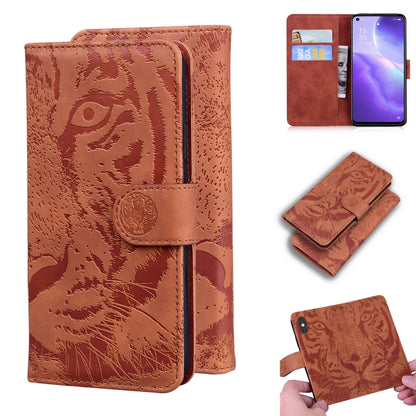 Tiger Embossing Pattern Horizontal Flip Leather Case with Holder & Card Slots & Wallet, For OPPO Realme X7 Pro 5G, For OPPO Reno 5 4G / Reno 5 5G, For OPPO Reno5 K / Find X3 Lite, For OPPO Reno5 Pro 5G, For Xiaomi Redmi K40 / K40 Pro / Poco F3         ...