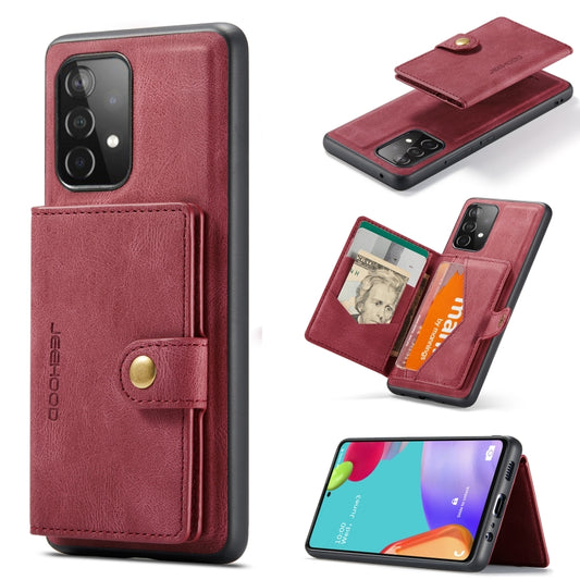JEEHOOD Retro Magnetic Detachable Protective Case with Wallet & Card Slot & Holder, For Samsung Galaxy A32 5G, For Samsung Galaxy S20 FE, For Samsung Galaxy S20, For Samsung Galaxy S20+, For Samsung Galaxy S20 Ultra 5G, For Samsung Galaxy Note20 Ultra ...