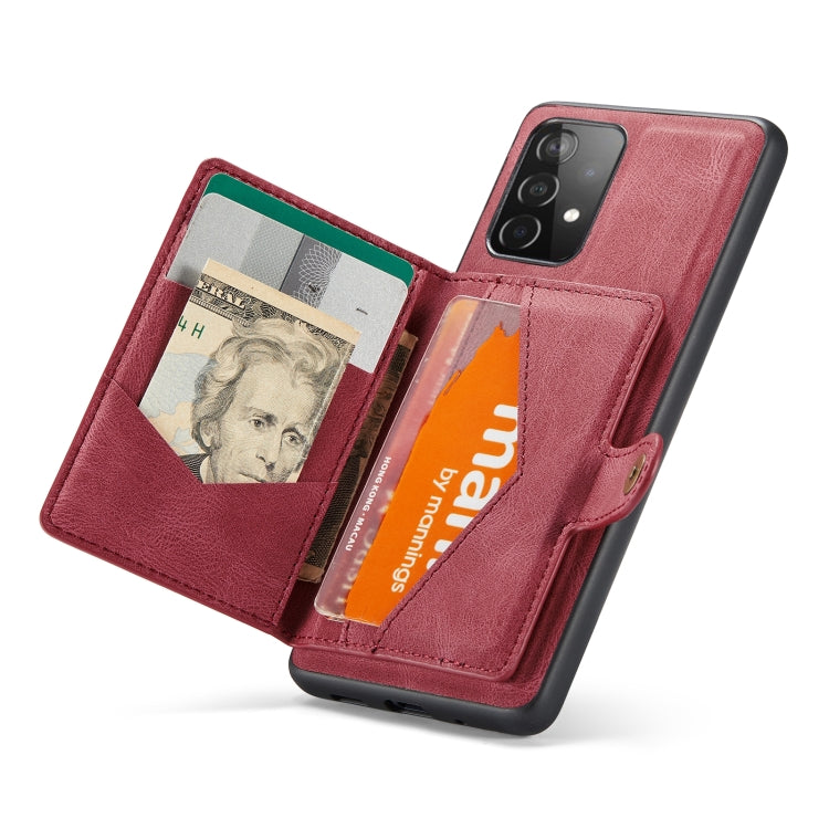 JEEHOOD Retro Magnetic Detachable Protective Case with Wallet & Card Slot & Holder, For Samsung Galaxy A32 5G, For Samsung Galaxy S20 FE, For Samsung Galaxy S20, For Samsung Galaxy S20+, For Samsung Galaxy S20 Ultra 5G, For Samsung Galaxy Note20 Ultra ...