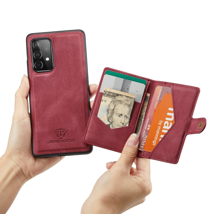 JEEHOOD Retro Magnetic Detachable Protective Case with Wallet & Card Slot & Holder, For Samsung Galaxy A32 5G, For Samsung Galaxy S20 FE, For Samsung Galaxy S20, For Samsung Galaxy S20+, For Samsung Galaxy S20 Ultra 5G, For Samsung Galaxy Note20 Ultra ...