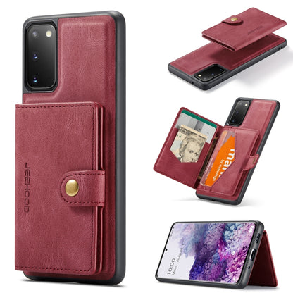 JEEHOOD Retro Magnetic Detachable Protective Case with Wallet & Card Slot & Holder, For Samsung Galaxy A32 5G, For Samsung Galaxy S20 FE, For Samsung Galaxy S20, For Samsung Galaxy S20+, For Samsung Galaxy S20 Ultra 5G, For Samsung Galaxy Note20 Ultra ...