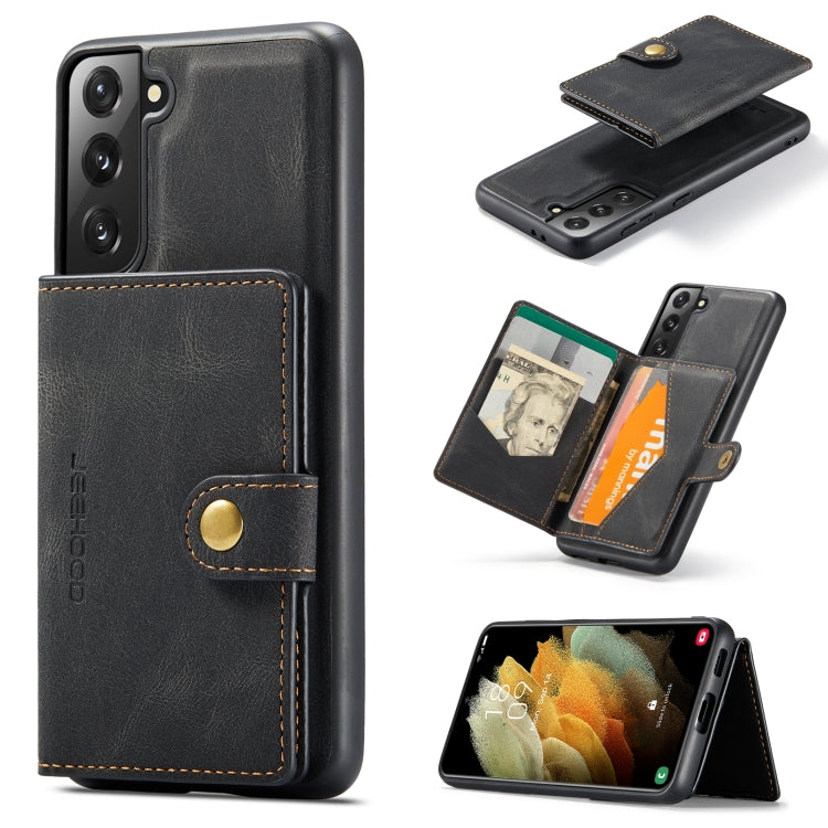 JEEHOOD Retro Magnetic Detachable Protective Case with Wallet & Card Slot & Holder, For Samsung Galaxy A32 5G, For Samsung Galaxy S20 FE, For Samsung Galaxy S20, For Samsung Galaxy S20+, For Samsung Galaxy S20 Ultra 5G, For Samsung Galaxy Note20 Ultra ...