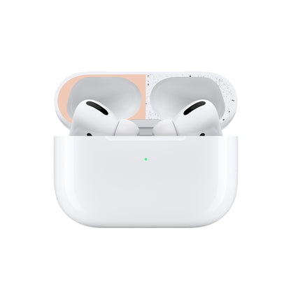 For Apple AirPods Pro Wireless Earphone Protective Case Metal Protective Sticker, For Apple AirPods Pro