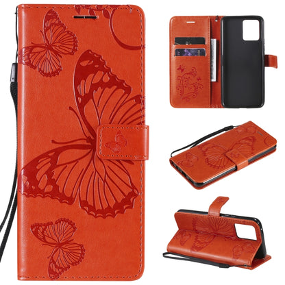 Pressed Printing Butterfly Pattern Horizontal Flip PU Leather Case with Holder & Card Slots & Wallet & Lanyard, For LG Stylo 7 5G / 4G, For OPPO A74 4G / F19 4G, For OPPO A94 5G / F19 Pro / Reno 5F, For OPPO A93 5G / A74 5G                             ...