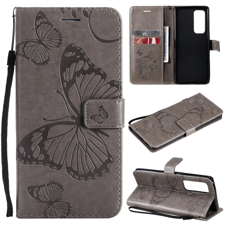 Pressed Printing Butterfly Pattern Horizontal Flip PU Leather Case with Holder & Card Slots & Wallet & Lanyard, For LG Stylo 7 5G / 4G, For OPPO A74 4G / F19 4G, For OPPO A94 5G / F19 Pro / Reno 5F, For OPPO A93 5G / A74 5G                             ...