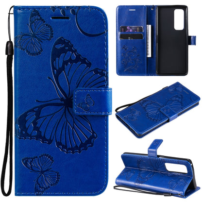Pressed Printing Butterfly Pattern Horizontal Flip PU Leather Case with Holder & Card Slots & Wallet & Lanyard, For LG Stylo 7 5G / 4G, For OPPO A74 4G / F19 4G, For OPPO A94 5G / F19 Pro / Reno 5F, For OPPO A93 5G / A74 5G                             ...