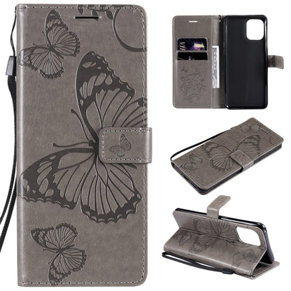 Pressed Printing Butterfly Pattern Horizontal Flip PU Leather Case with Holder & Card Slots & Wallet & Lanyard, For LG Stylo 7 5G / 4G, For OPPO A74 4G / F19 4G, For OPPO A94 5G / F19 Pro / Reno 5F, For OPPO A93 5G / A74 5G                             ...