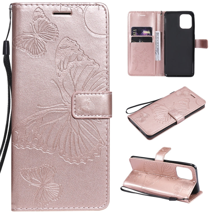 Pressed Printing Butterfly Pattern Horizontal Flip PU Leather Case with Holder & Card Slots & Wallet & Lanyard, For LG Stylo 7 5G / 4G, For OPPO A74 4G / F19 4G, For OPPO A94 5G / F19 Pro / Reno 5F, For OPPO A93 5G / A74 5G                             ...