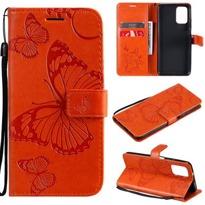 Pressed Printing Butterfly Pattern Horizontal Flip PU Leather Case with Holder & Card Slots & Wallet & Lanyard, For LG Stylo 7 5G / 4G, For OPPO A74 4G / F19 4G, For OPPO A94 5G / F19 Pro / Reno 5F, For OPPO A93 5G / A74 5G                             ...