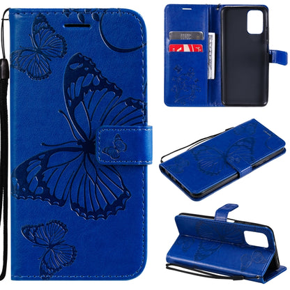 Pressed Printing Butterfly Pattern Horizontal Flip PU Leather Case with Holder & Card Slots & Wallet & Lanyard, For LG Stylo 7 5G / 4G, For OPPO A74 4G / F19 4G, For OPPO A94 5G / F19 Pro / Reno 5F, For OPPO A93 5G / A74 5G                             ...