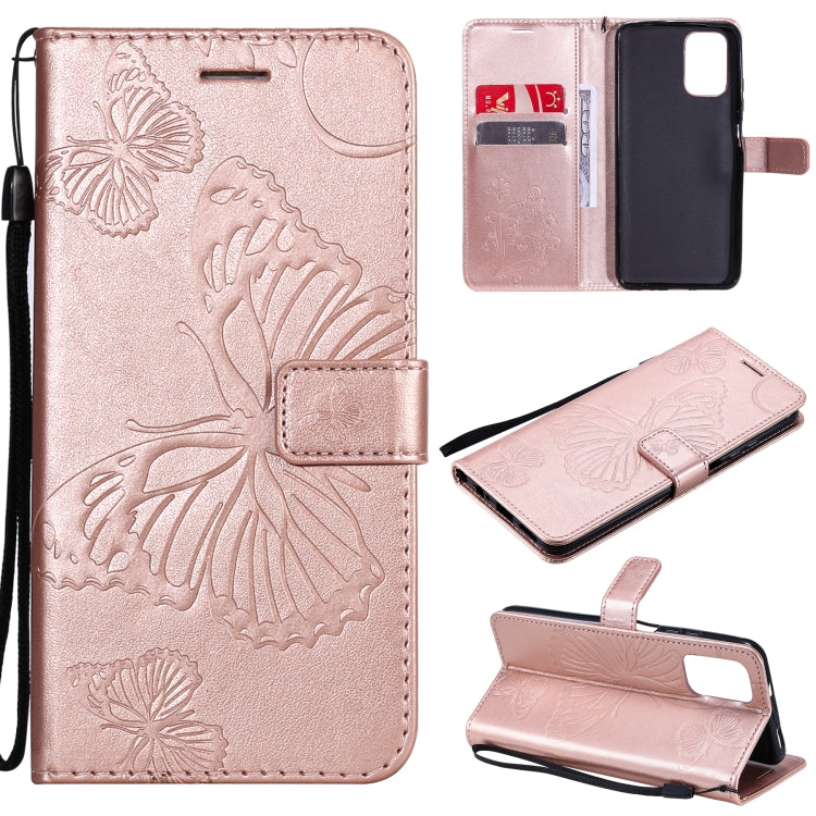 Pressed Printing Butterfly Pattern Horizontal Flip PU Leather Case with Holder & Card Slots & Wallet & Lanyard, For LG Stylo 7 5G / 4G, For OPPO A74 4G / F19 4G, For OPPO A94 5G / F19 Pro / Reno 5F, For OPPO A93 5G / A74 5G                             ...