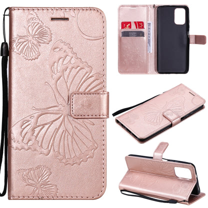 Pressed Printing Butterfly Pattern Horizontal Flip PU Leather Case with Holder & Card Slots & Wallet & Lanyard, For LG Stylo 7 5G / 4G, For OPPO A74 4G / F19 4G, For OPPO A94 5G / F19 Pro / Reno 5F, For OPPO A93 5G / A74 5G                             ...
