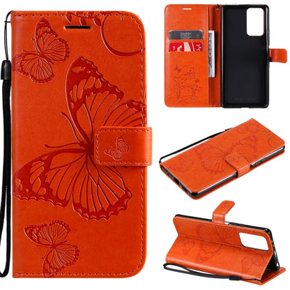 Pressed Printing Butterfly Pattern Horizontal Flip PU Leather Case with Holder & Card Slots & Wallet & Lanyard, For LG Stylo 7 5G / 4G, For OPPO A74 4G / F19 4G, For OPPO A94 5G / F19 Pro / Reno 5F, For OPPO A93 5G / A74 5G                             ...