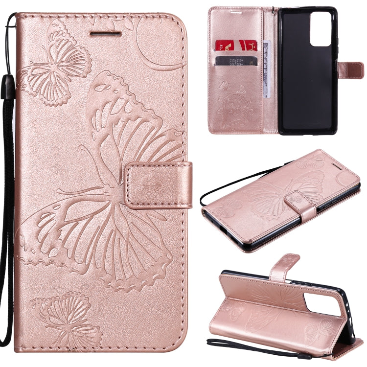 Pressed Printing Butterfly Pattern Horizontal Flip PU Leather Case with Holder & Card Slots & Wallet & Lanyard, For LG Stylo 7 5G / 4G, For OPPO A74 4G / F19 4G, For OPPO A94 5G / F19 Pro / Reno 5F, For OPPO A93 5G / A74 5G                             ...