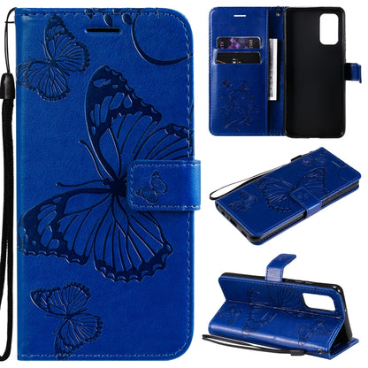 Pressed Printing Butterfly Pattern Horizontal Flip PU Leather Case with Holder & Card Slots & Wallet & Lanyard, For LG Stylo 7 5G / 4G, For OPPO A74 4G / F19 4G, For OPPO A94 5G / F19 Pro / Reno 5F, For OPPO A93 5G / A74 5G                             ...