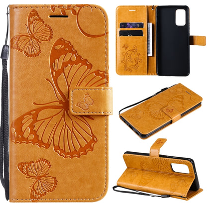 Pressed Printing Butterfly Pattern Horizontal Flip PU Leather Case with Holder & Card Slots & Wallet & Lanyard, For LG Stylo 7 5G / 4G, For OPPO A74 4G / F19 4G, For OPPO A94 5G / F19 Pro / Reno 5F, For OPPO A93 5G / A74 5G                             ...