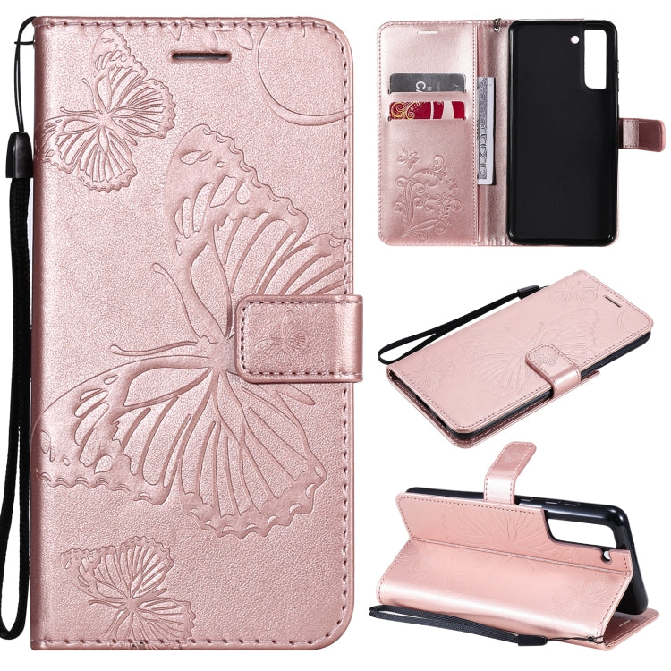 Pressed Printing Butterfly Pattern Horizontal Flip PU Leather Case with Holder & Card Slots & Wallet & Lanyard, For LG Stylo 7 5G / 4G, For OPPO A74 4G / F19 4G, For OPPO A94 5G / F19 Pro / Reno 5F, For OPPO A93 5G / A74 5G                             ...