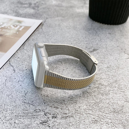 Buckle Style Steel Replacement Strap Watchband, For Apple Watch Series 7  41mm / & 6 & SE & 5 & 4 40mm, For Apple Watch Series  7  45mm / & 6 & SE & 5 & 4 44mm