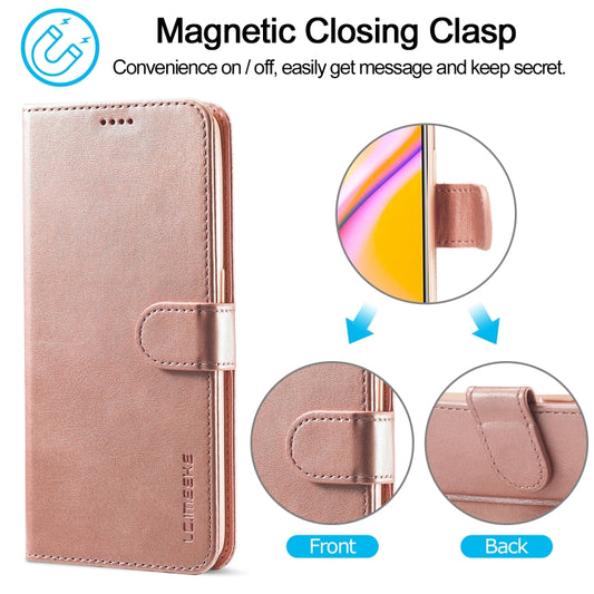 LC.IMEEKE Calf Texture Horizontal Flip Leather Case, with Holder & Card Slots & Wallet, For OPPO Realme 8 / 8 Pro, For OPPO F19 Pro/A94 4G/Reno 5F