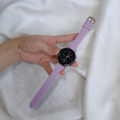 T-shaped Buckle Silicone Replacement Strap Watchband, 20mm, 22mm