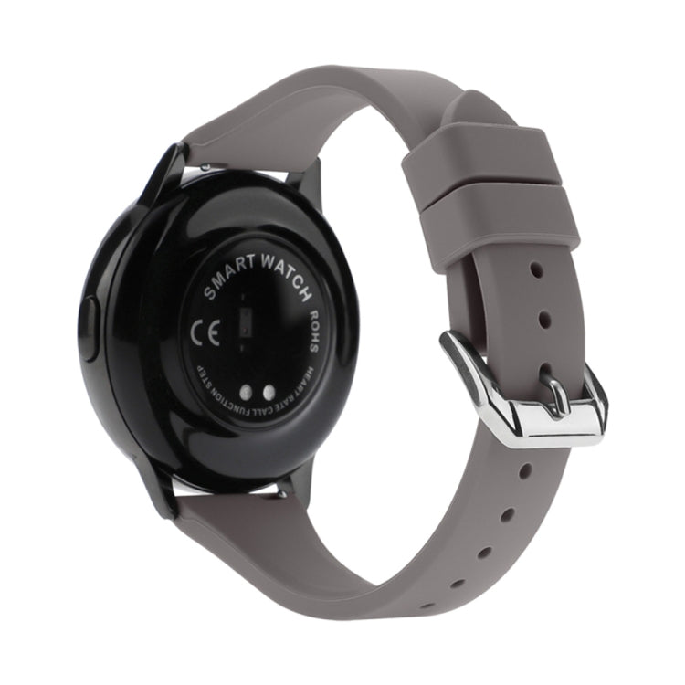 T-shaped Buckle Silicone Replacement Strap Watchband, 20mm, 22mm