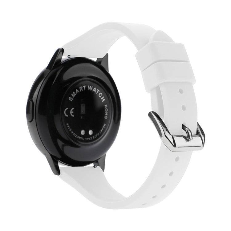 T-shaped Buckle Silicone Replacement Strap Watchband, 20mm, 22mm