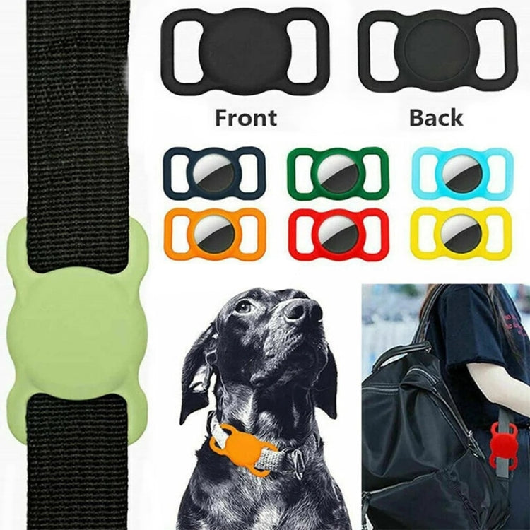 Coque de protection antichoc en silicone anti-rayures, style : Animal, pour AirTag