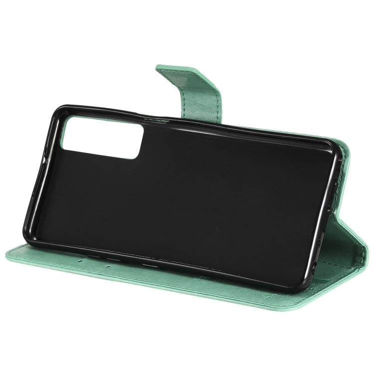 Tree & Cat Pattern Pressed Printing Horizontal Flip PU Leather Case with Holder & Card Slots & Wallet & Lanyard, For LG Stylo 7 5G / 4G, For OPPO F19 / A74 4G, For OPPO A93 5G / A74 5G, For OPPO A94 4G / F19 Pro / Reno 5F                               ...