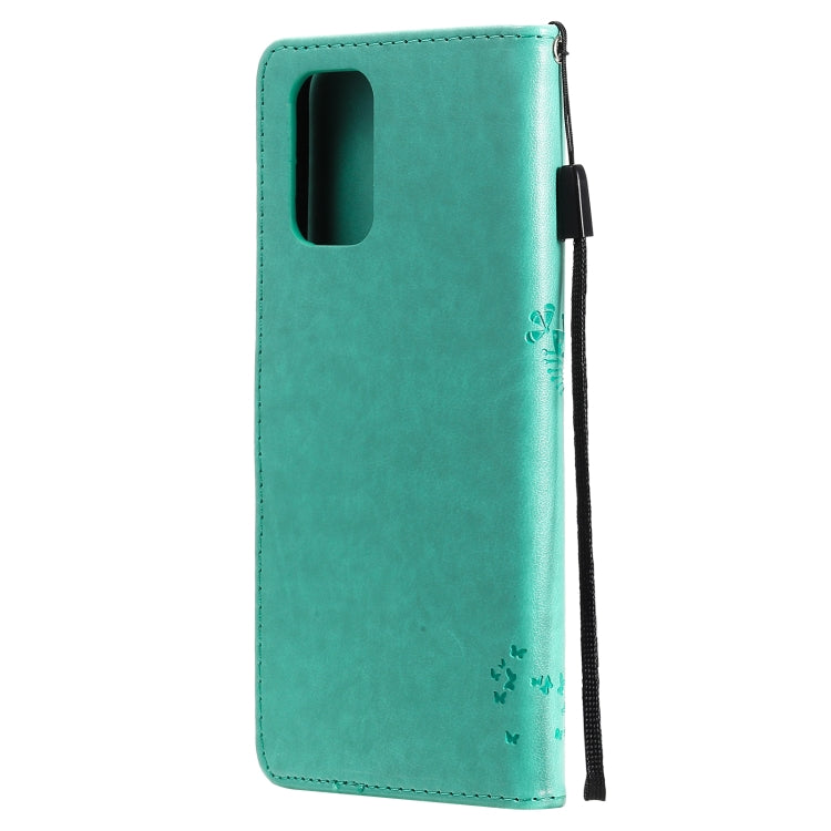 Tree & Cat Pattern Pressed Printing Horizontal Flip PU Leather Case with Holder & Card Slots & Wallet & Lanyard, For Xiaomi Redmi Note 10 4G, For Xiaomi Redmi Note 10 Pro, For Samsung Galaxy A32 4G, For Samsung Galaxy S21 FE, For Xiaomi Mi 11 Lite 5G  ...