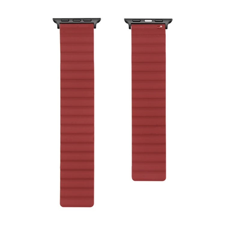 Silicone Magnetic Replacement Strap Watchband, For Apple Watch Series 7  41mm / & 6 & SE & 5 & 4 40mm, For Apple Watch Series  7  45mm / & 6 & SE & 5 & 4 44mm