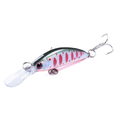 HENGJIA Long Throw Bionic Cocked Mouth Fake Bait Fishing Three-jaw Treble Hooks, 10 PCS 1, 10 PCS 2, 10 PCS 3, 10 PCS 4, 10 PCS 5, 10 PCS 6