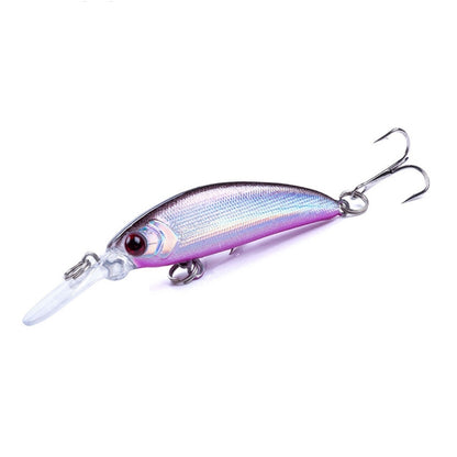 HENGJIA Long Throw Bionic Cocked Mouth Fake Bait Fishing Three-jaw Treble Hooks, 10 PCS 1, 10 PCS 2, 10 PCS 3, 10 PCS 4, 10 PCS 5, 10 PCS 6