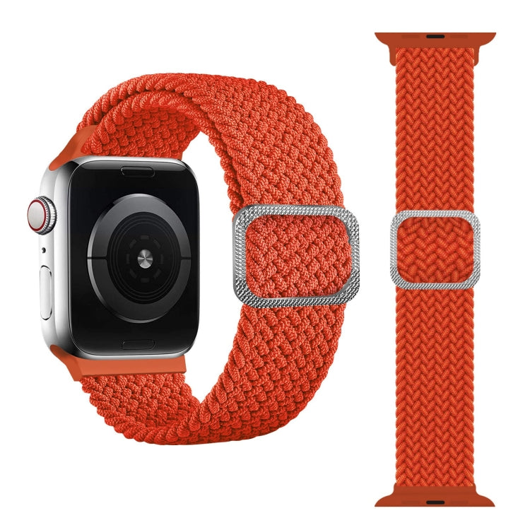 Buckle Braided Elastic Strap Watch Band For Apple Watch Series 9&8&7 41mm / SE 3&SE 2&6&SE&5&4 40mm / 3&2&1 38mm(Rainbow Color), For Apple Watch Ultra 49mm / Series 8&7 45mm / SE 2&6&SE&5&4 44mm / 3&2&1 42mm                                             ...